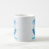 Die Puck-Stops hier Hockey-Goalie-Tasse Kaffeetasse (Mittel)