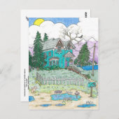 Die Puddle, die Jagd auf die Regenbogen Postkarte (Vorne/Hinten)