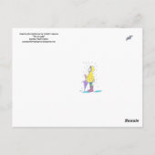 Die Puddle, die Jagd auf die Regenbogen Postkarte (Rückseite)