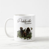 Die Pudelpointer-Tasse Kaffeetasse (Links)