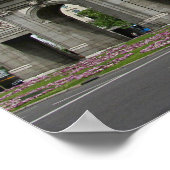 Die Puerta de Alcala (Tor Alcala) Poster (Ecke)