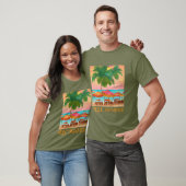 Die pulsierende Tropical Beach Bar Sunset Summer S T-Shirt (Unisex)