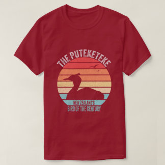 Die Puteketeke Neuseelands Vogel des Jahrhunderts T-Shirt
