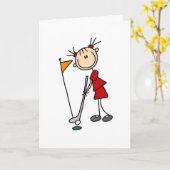 Die Putte aus der grünen Tasche sinken Karte (Gelbe Blume)