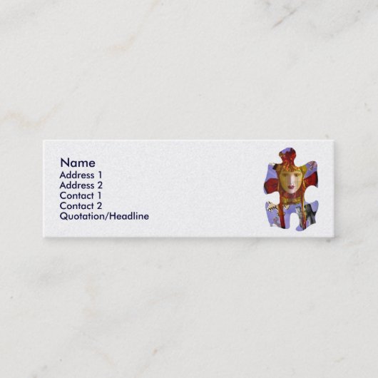 Die Puzzler Visitenkarte (Vorderseite)