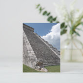 Die Pyramide Kukulcan 2 Postkarte (Stehend Vorderseite)