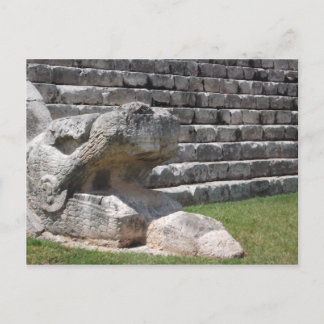 Die Pyramide Kukulcan Postkarte