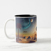 Die Pyramide Zweifarbige Tasse (Links)