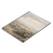 Die Pyramiden in Kairo, graviert von Daniel Havell Notizblock (Linke Seite)