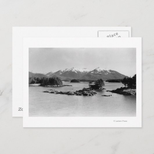 Die Pyramiden in Sitka, Alaska-Fotografie Postkarte (Vorne/Hinten)