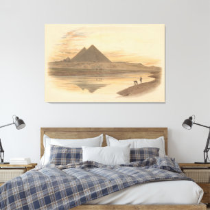 Die Pyramiden Leinwanddruck