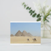 Die Pyramiden Postkarte (Stehend Vorderseite)