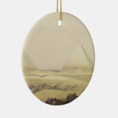 Die Pyramiden von Giseh, "von Ägypten und von Keramik Ornament (Rechts)