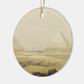 Die Pyramiden von Giseh, "von Ägypten und von Keramik Ornament (Links)