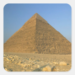 Die Pyramiden von Giza, die fast 5000 Quadratischer Aufkleber