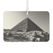 Die Pyramiden von Gizeh, Ägypten Autolufterfrischer (Rückseite)