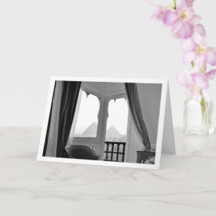 Die Pyramiden von Gizeh aus dem Hotel Pyramisa Karte