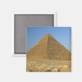 Die Pyramiden von Gizeh, die fast 5000 sind Magnet (Vorderseite/Rückseite)