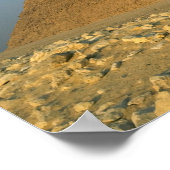 Die Pyramiden von Gizeh, die fast 5000 sind Poster (Ecke)