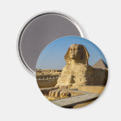 Die Pyramiden von Gizeh in Ägypten Magnet (Vorderseite/Rückseite)