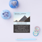 Die Pyramiden von Gizeh, Kairo, Reiseagentur Werbu Flyer (Einzeln)