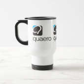 Die q-Reise-Tasse - Quaero Blau Reisebecher (Links)
