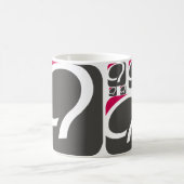 Die q-Tasse - Himbeere Kaffeetasse (Mittel)