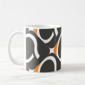 Die q-Tasse - Orange Kaffeetasse (Links)