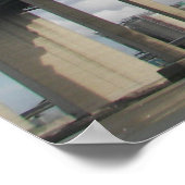 Die QE2-Brücke Poster (Ecke)