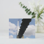 Die QE2-Brücke Postkarte (Stehend Vorderseite)