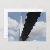 Die QE2-Brücke Postkarte (Vorne/Hinten)