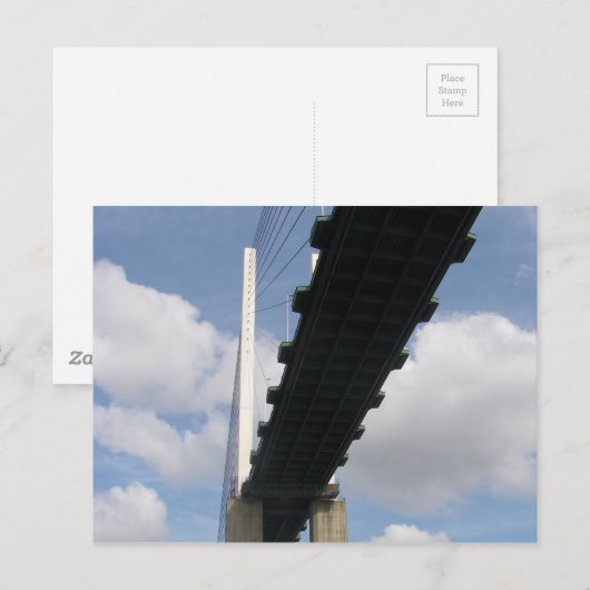 Die QE2-Brücke Postkarte (Vorne/Hinten)