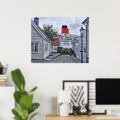 Die QE2 in Stavanger Poster (Heimbüro)