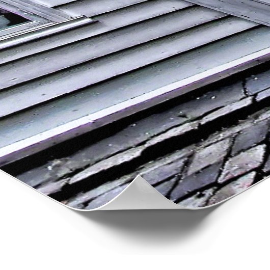 Die QE2 in Stavanger Poster (Ecke)