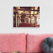 Die Qibla Liwan der Moschee von Al-Azhar Leinwanddruck (Insitu (Wohnzimmer))