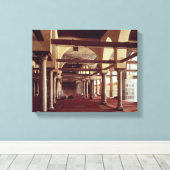 Die Qibla Liwan der Moschee von Al-Azhar Leinwanddruck (Insitu (Holzboden))