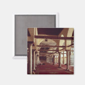 Die Qibla Liwan der Moschee von Al-Azhar Magnet (Vorderseite/Rückseite)