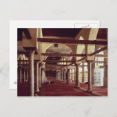 Die Qibla Liwan der Moschee von Al-Azhar Postkarte (Vorne/Hinten)