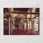 Die Qibla Liwan der Moschee von Al-Azhar Postkarte (Vorderseite)