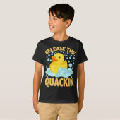 Die Quackin Rubber Ducky T Duck Liebhaber entlasse T-Shirt (Vorne ganz)