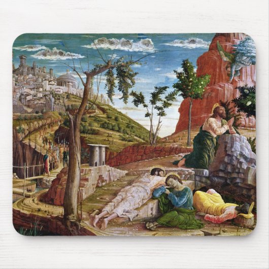 Die Qual im Garten Mousepad (Vorne)