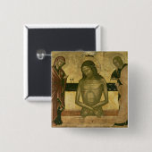 Die Qual von Christus Button (Vorne & Hinten)