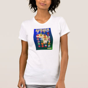 Die qualifizierenden Teams für Afrikafußball 201 T-Shirt