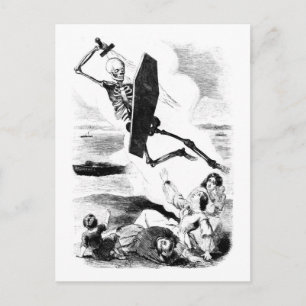 Die Quarantäne-Frage-Postkarte Postkarte