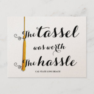 Die Quaste war die Mühe - Klasse von 2014 wert Ankündigung