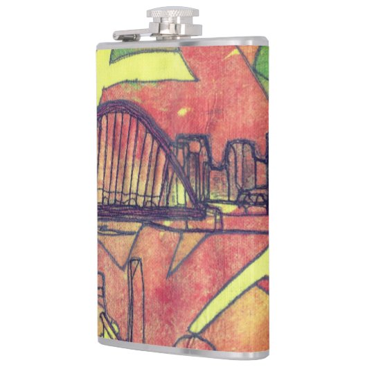 Die Quayside Flachmann (Links)