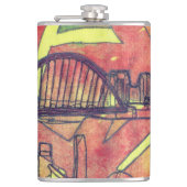 Die Quayside Flachmann (Vorderseite)