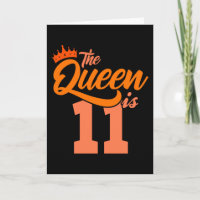 DIE QUEEN IST 11-Jährige 11-Jährige Tochter