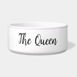 Die Queen Keramik Pet Bowl Napf
