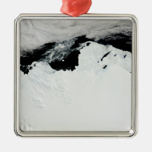 Die Queen Mary-Küste von der Antarktis Silbernes Ornament